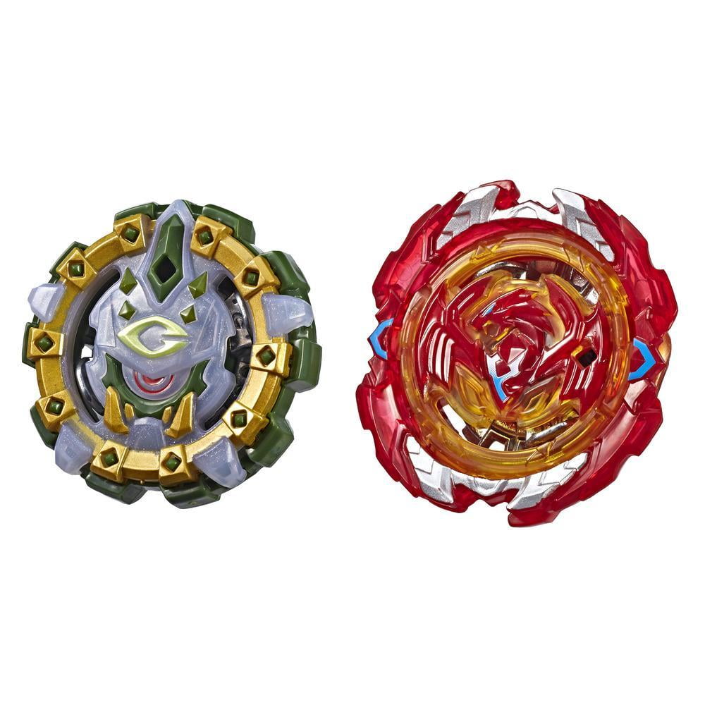 Beyblade Burst Hasbro lot of 5 Beyblades + 2 Random Launchers Anime Bey Toys