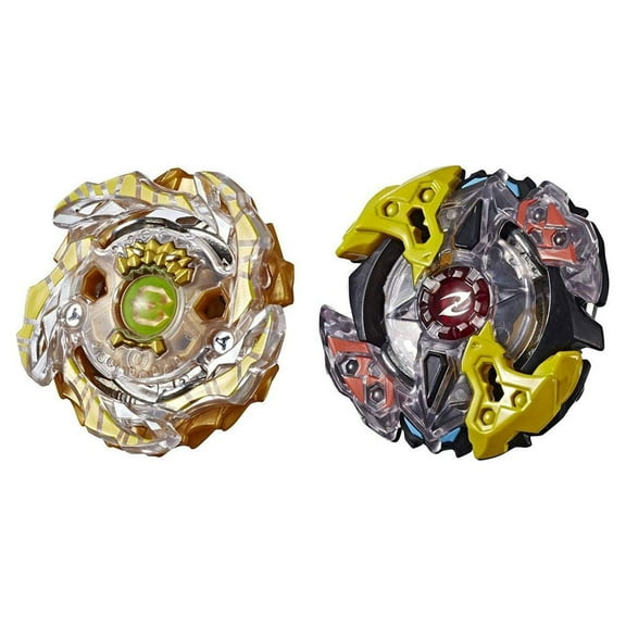 Beyblade Burst Turbo Slingshock Pack Galaxy Zeutron Z4, Gold-X Betromoth B4