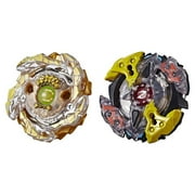 Beyblade Burst Turbo Slingshock Pack Galaxy Zeutron Z4، Gold-X Betromoth B4