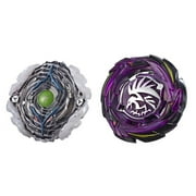 Beyblade Burst Turbo Slingshot Morrigna M4 and Tornado-X Yegdrion Y4 Battling Top Set 2 Count Kids Toy for Boys and Girls