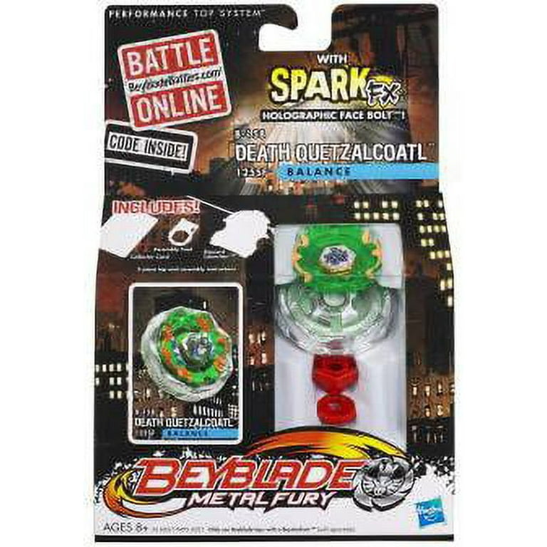 Beyblade Metal Fury Spark FX Death Quetzalcoatl Single Pack B 158