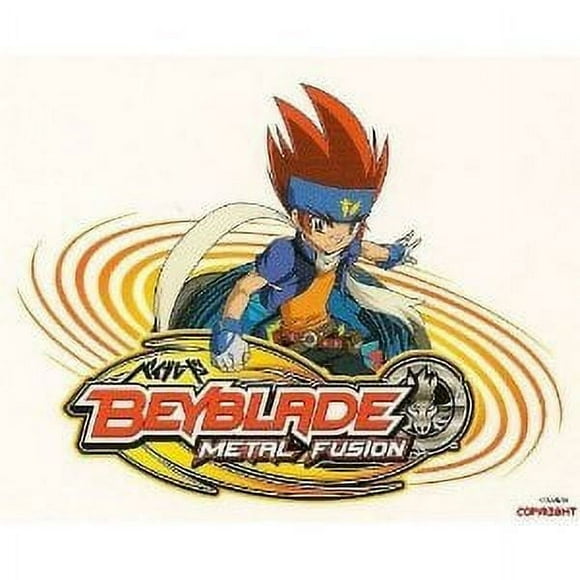 Beyblade Metal Fusion Ginga Hagane Edible Cake Topper Image