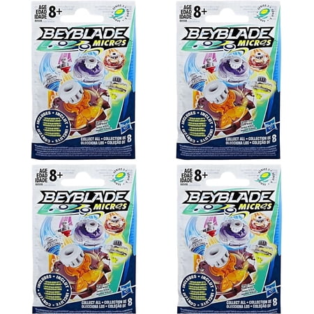 Beyblade Micros Blind Bags Series 3 Battling Tops 4-Pack