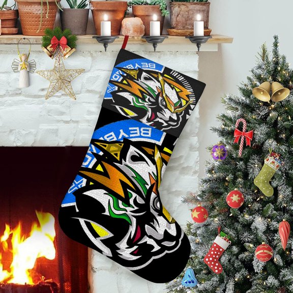 Beyblade Themed Christmas Socks