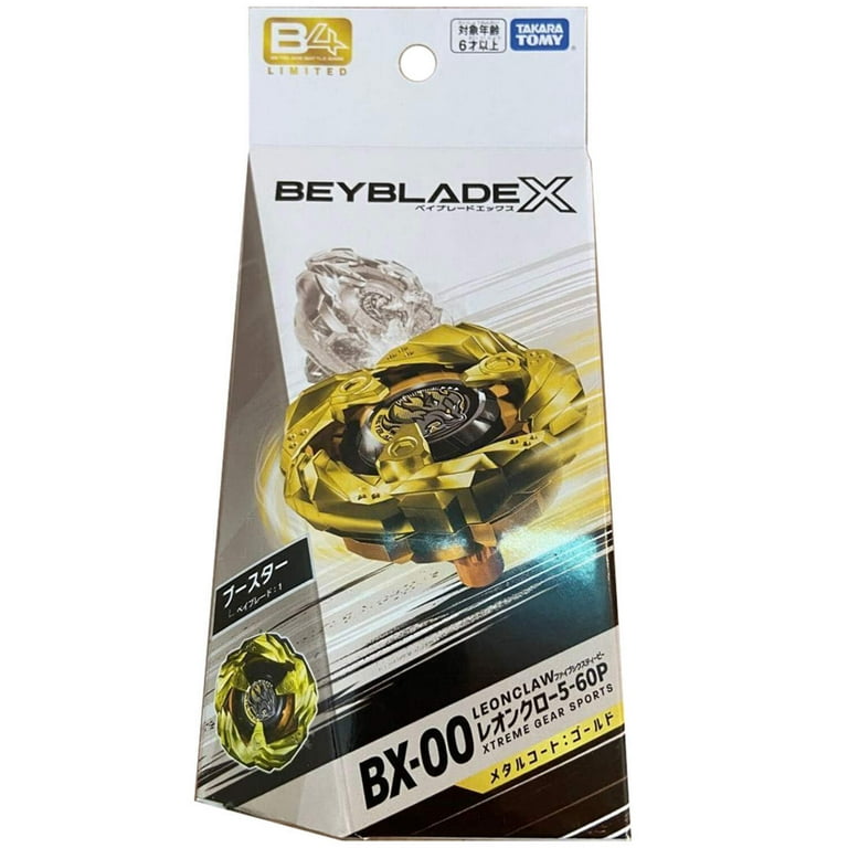 Beyblade X Gold Leon Claw 5-60P BX-00 by Takara Tomy - Walmart.com