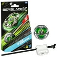thumbnail image 1 of Beyblade X Helm Knight 3-80N Starter Pack Set with Defense Type Battling Top & Launcher, Ages 8+, 1 of 5