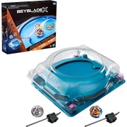 Beyblade X Infinity Rail Battle Set [Beystadium Arena, Cutter Shinobi GF & Rampart Aegis B]