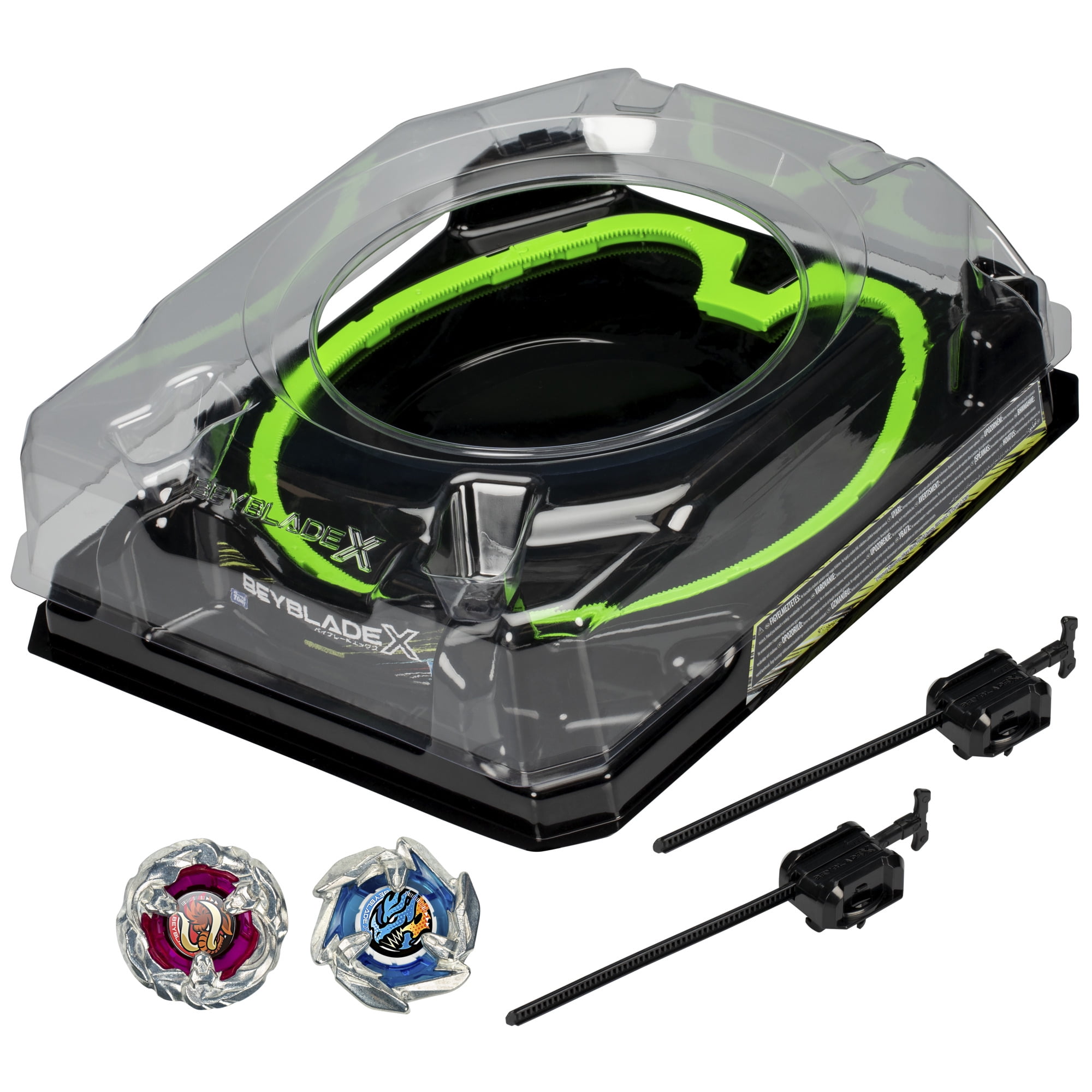 Beyblade X Battle Set with Beystadium, 2 Tops, 2 Launchers