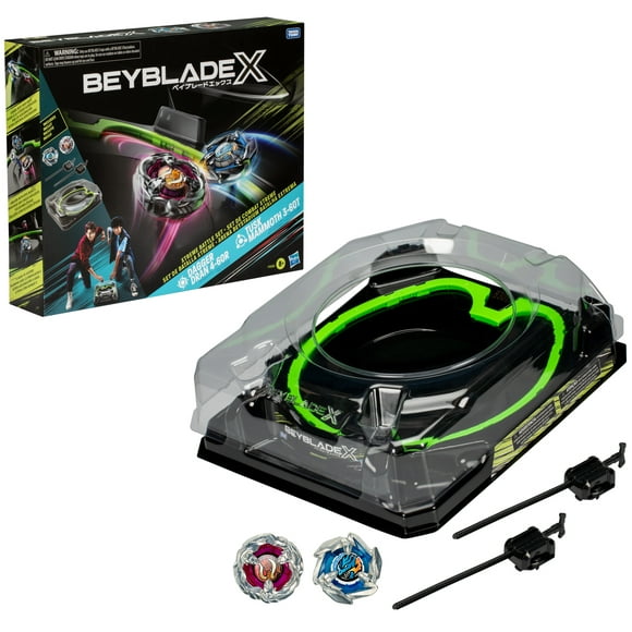 Beyblade X Xtreme Battle Set with Beystadium, 2 Right-Spinning Battling Tops, and 2 Launchers