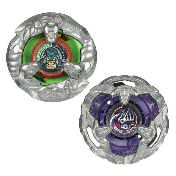 Beyblade X Yell Kong 3-60GB and Helm Knight 5-80T Battling Top Set, Ages 8+
