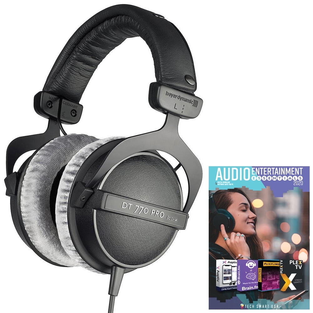 BeyerDynamic DT 770-PRO Studio Headphones, 80 Ohms, Tech Smart USA