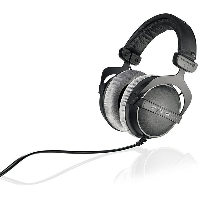 Beyerdynamic DT 770 PRO 250 Ohm Over-Ear Studio Headphones in Black for Studio Use