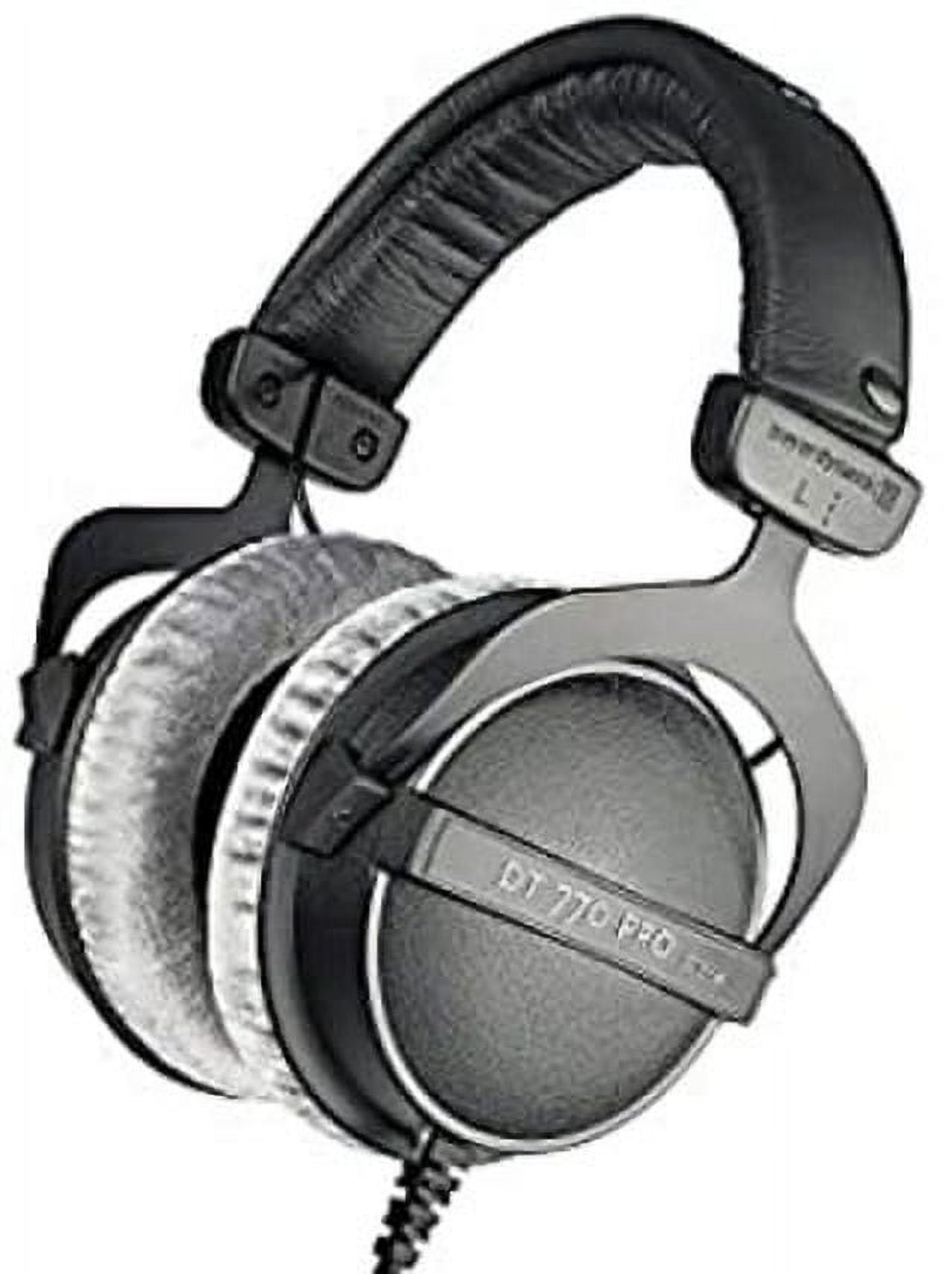 Beyerdynamic DT 770 PRO 80 Ohm Headphones, Black