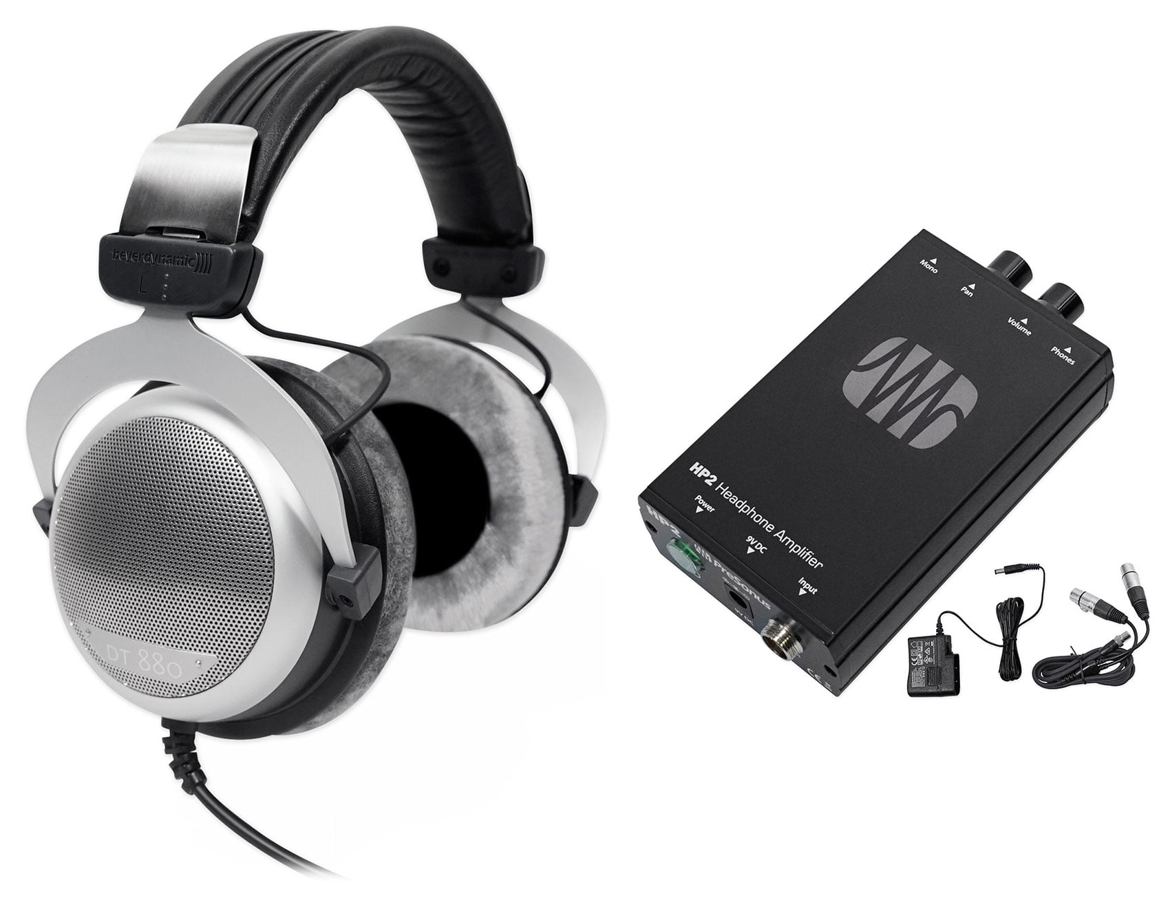 Beyerdynamic DT 880 Premium 600 Ohm Hifi Headphones Presonus HP2 Headphone Amp Walmart