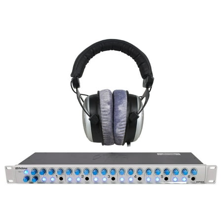 Beyerdynamic DT-880 Pro 250 Ohm +Presonus HP60 6 Channel Headphone Amplifier Amp