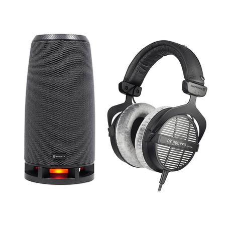 Beyerdynamic DT-990-PRO-250 Recording Headphones+Rockship Bluetooth Speaker