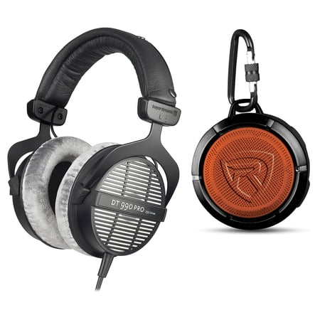 Beyerdynamic DT-990-PRO-250 Studio Headphones+Portable Bluetooth Speaker