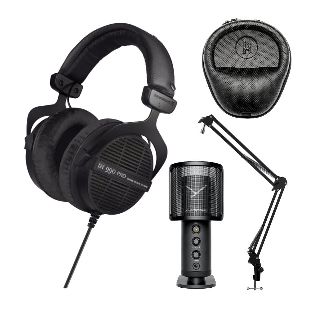 Beyerdynamic DT 990 PRO Studio Headphones (Ninja Black, Limited Edition) Bundle Beyerdynamic DT 990 PRO Studio Headphones (Ninja Black, Limited Edition) Bundle