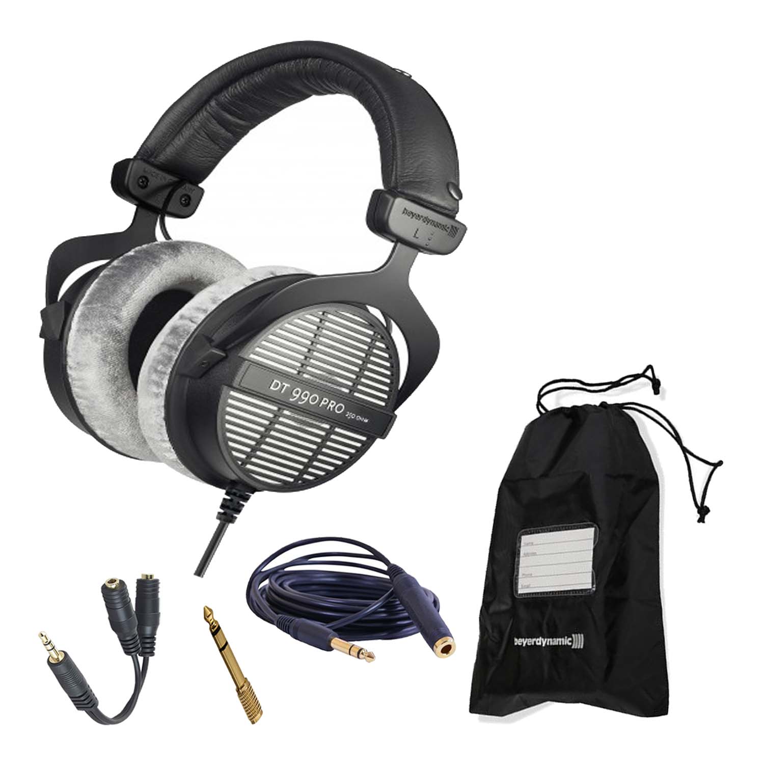 BeyerDynamic DT990Pro250 Professional Acoustically Open Headphones 250 Ohms