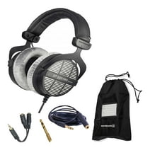 Beyerdynamic DT 990 Pro 250 Ohm Headphones with Splitter and 3-Year Warranty