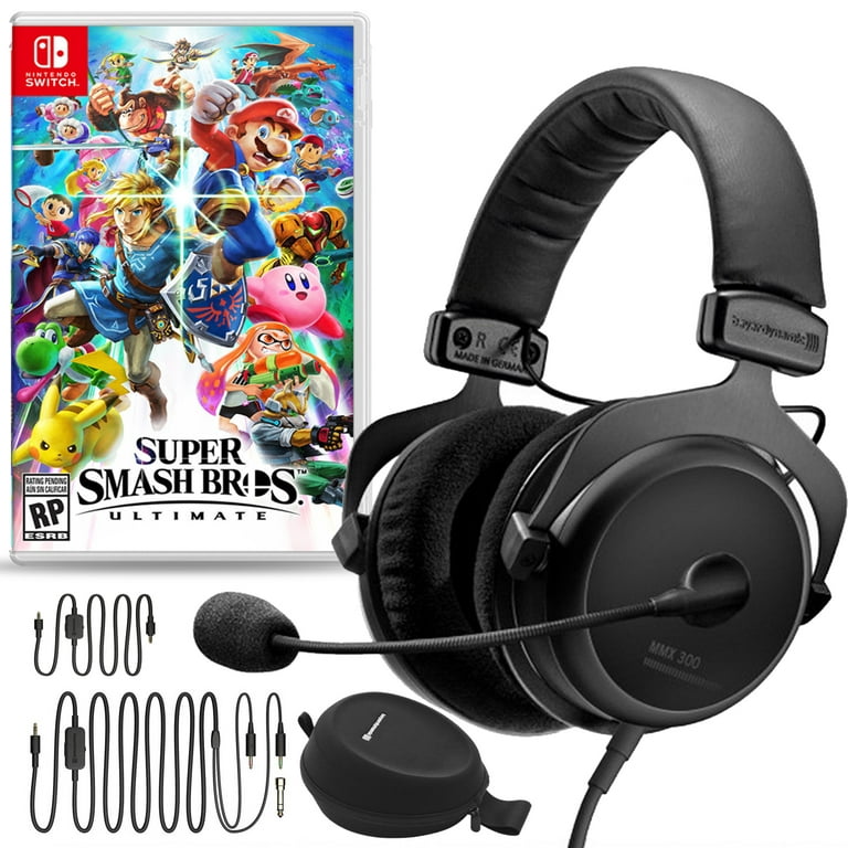 Beyerdynamic MMX 300 Premium Gaming Headset (2nd Gen) Bundle with Super  Smash Bros. Ultimate for Nintendo Switch