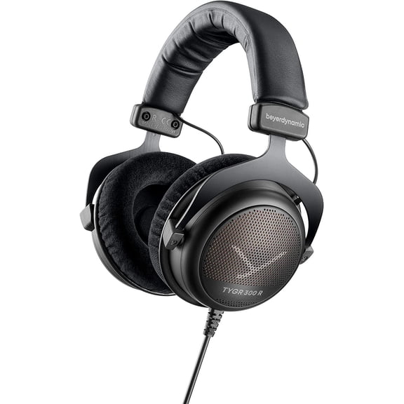 beyerdynamic TYGR 300 R Headphones, Open Gaming Headphones, Wired, Black, Suitable for PS4 Console, PC, Xbox, Nintendo and Mac