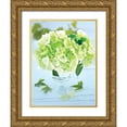 thumbnail image 1 of Beyler, Catherine 15x18 Gold Ornate Wood Framed with Double Matting Museum Art Print Titled - Petit bouquet romantique - fleur dhy., 1 of 4