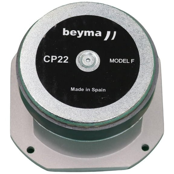 Beyma CP22 Compression Tweeter, 1" 8 Ohm 25 Watt Rms High Frequency Black