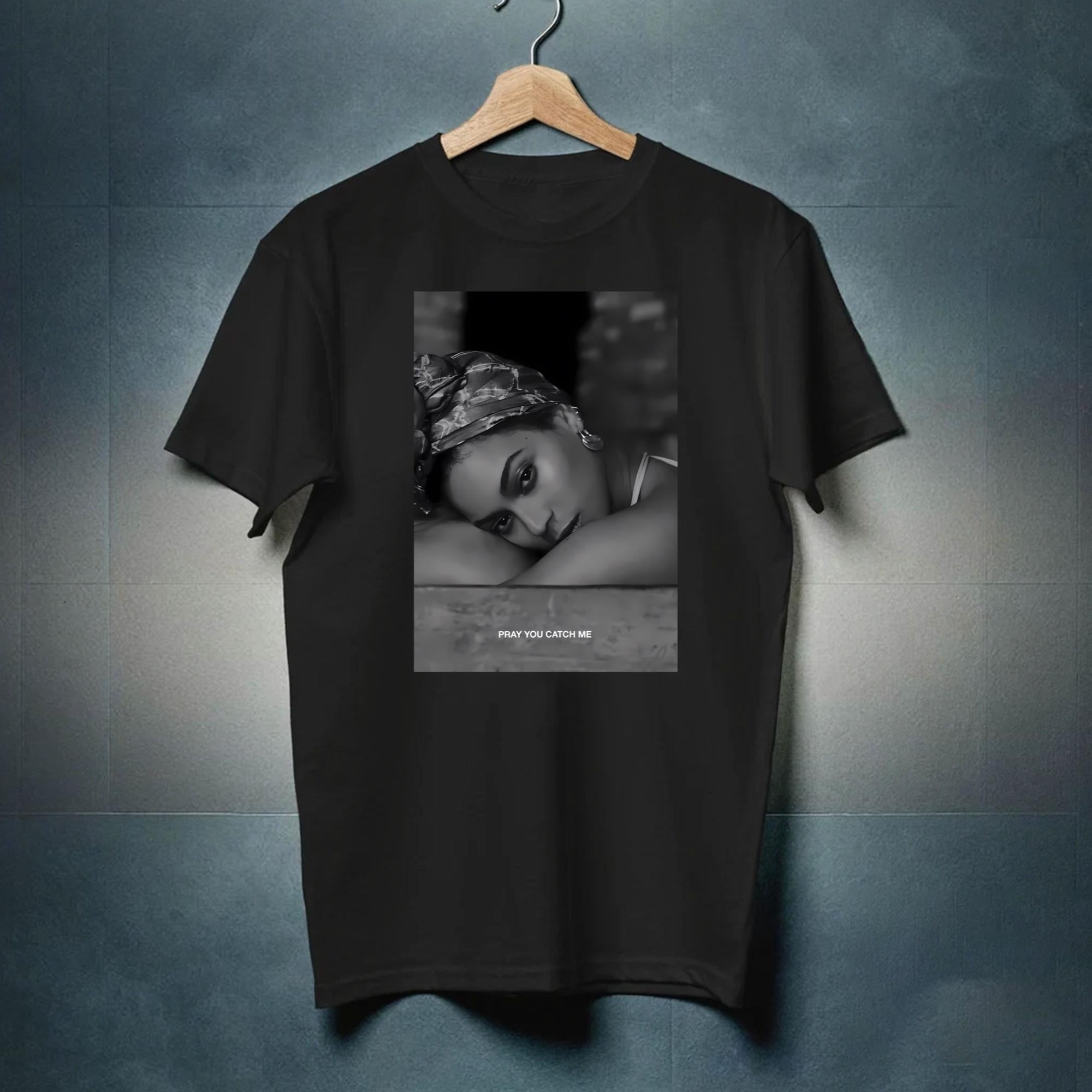 BEYONCE Rap T-Shirt (Men's Size M) cotton black type Vintage Second Hand
