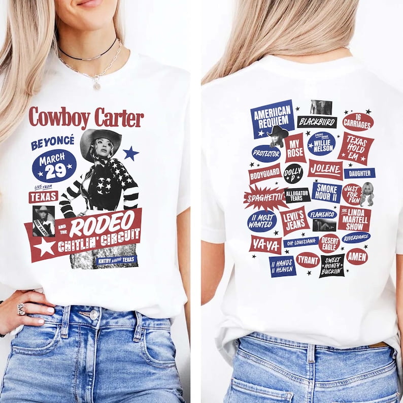 Beyonce Cowboy Carter Tour Shirt, Tour Unisex TShirt 2025, Beyhive