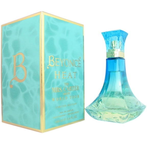 Beyonce Heat Mrs. Carter World Tour Limited Edition Eau de Parfum, Perfume for Women, 3.4 Oz
