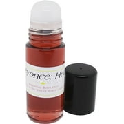 Beyonce: Heat - Type for Women Perfume Body Oil Fragrance [Roll-On - Clear Glass - Dark Red - 1 oz.]
