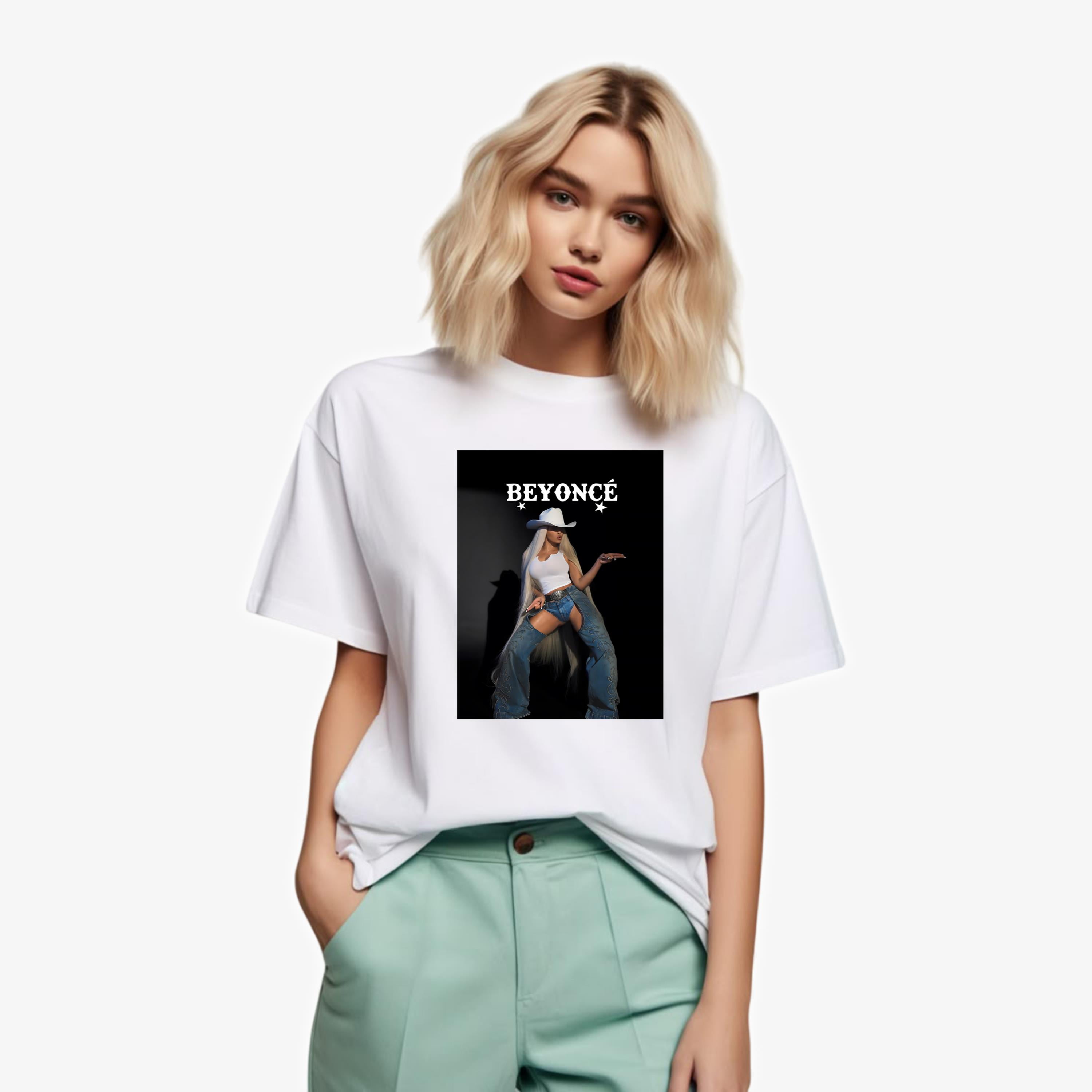 Beyonce Knowles Bey Graphic Pop Star Fan T-Shirt, for men women