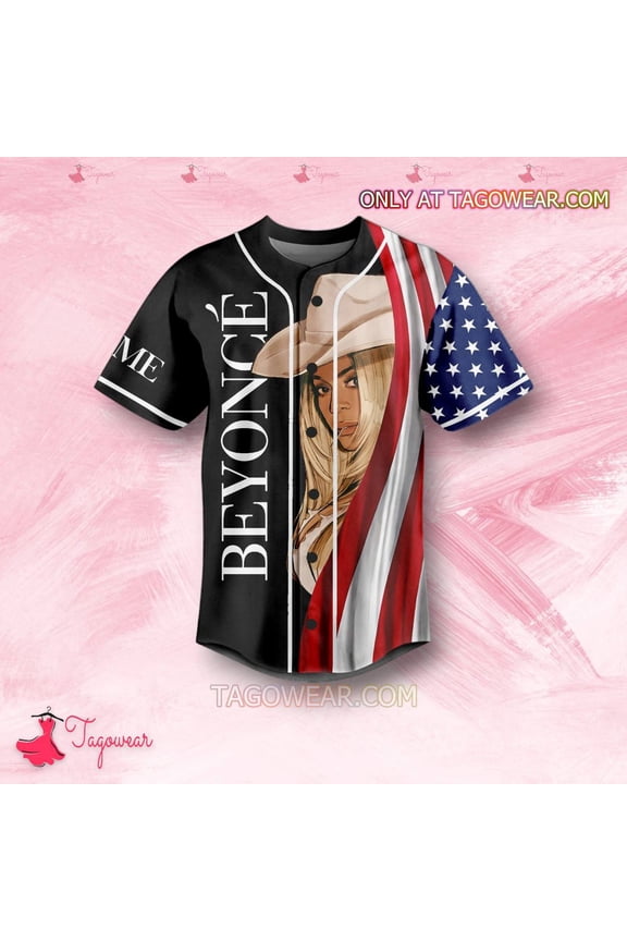 Beyonce Now Is The Time To Let Love In American Flag Personalized HFN Adult And Kid Baseba