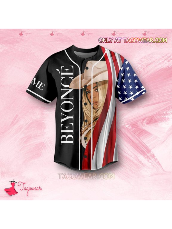 Beyonce Now Is The Time To Let Love In American Flag Personalized HFN Adult And Kid Baseba