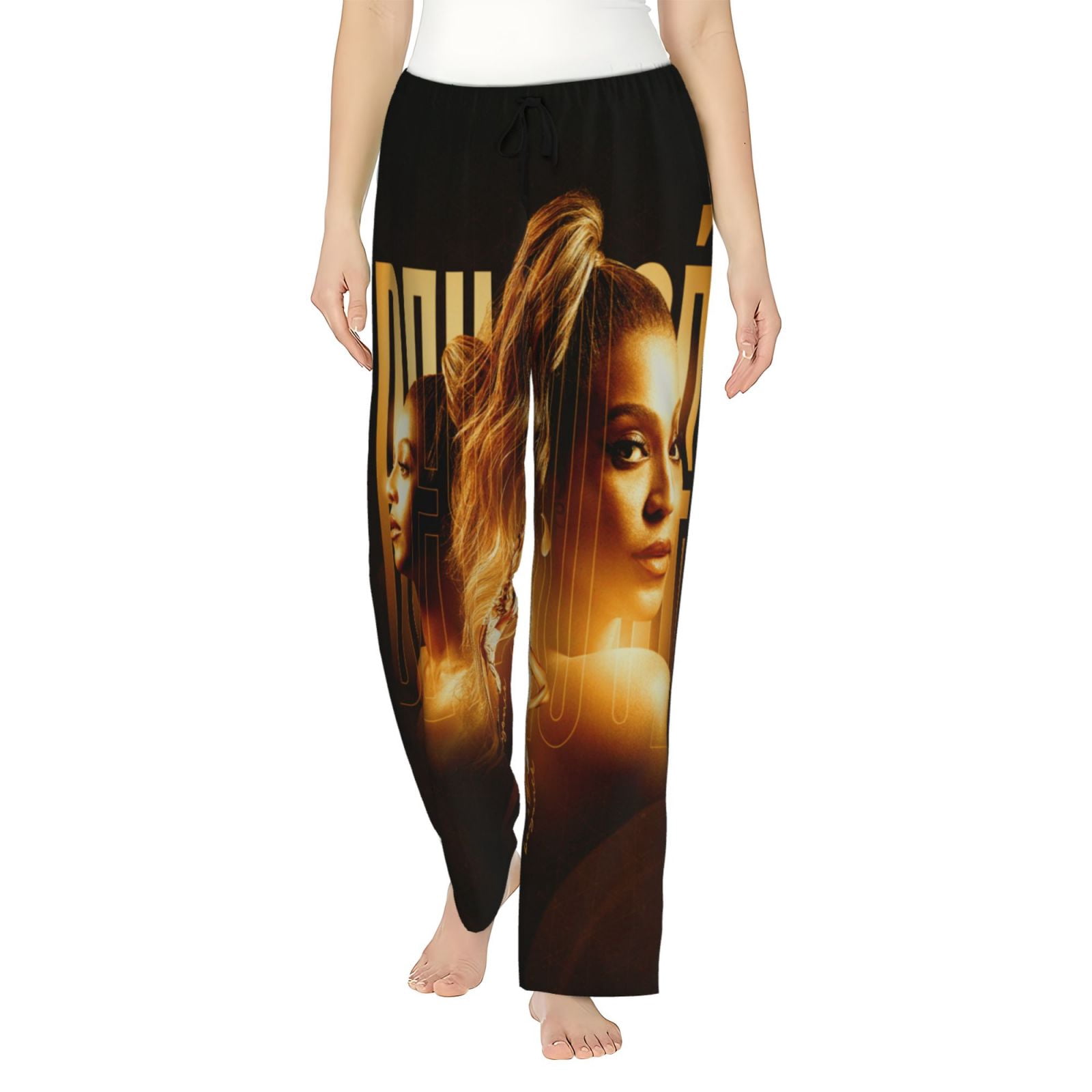 Beyonce Pajama Pants for Women Cartoon Pajama Pants All Over Print ...