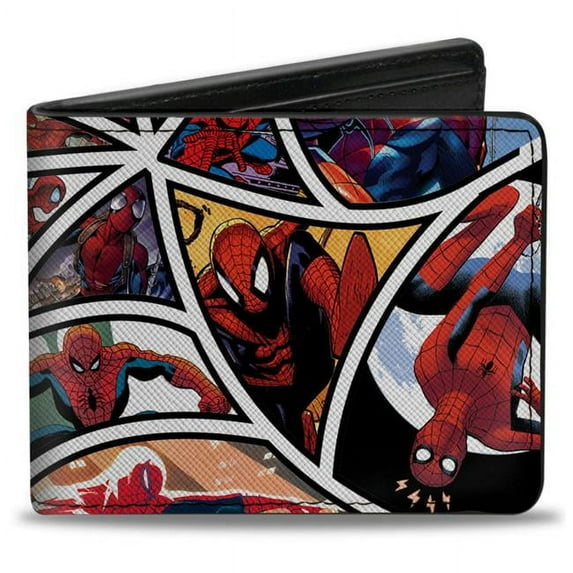 Beyond Amazing Spider Web Panels Bi-Fold Wallet