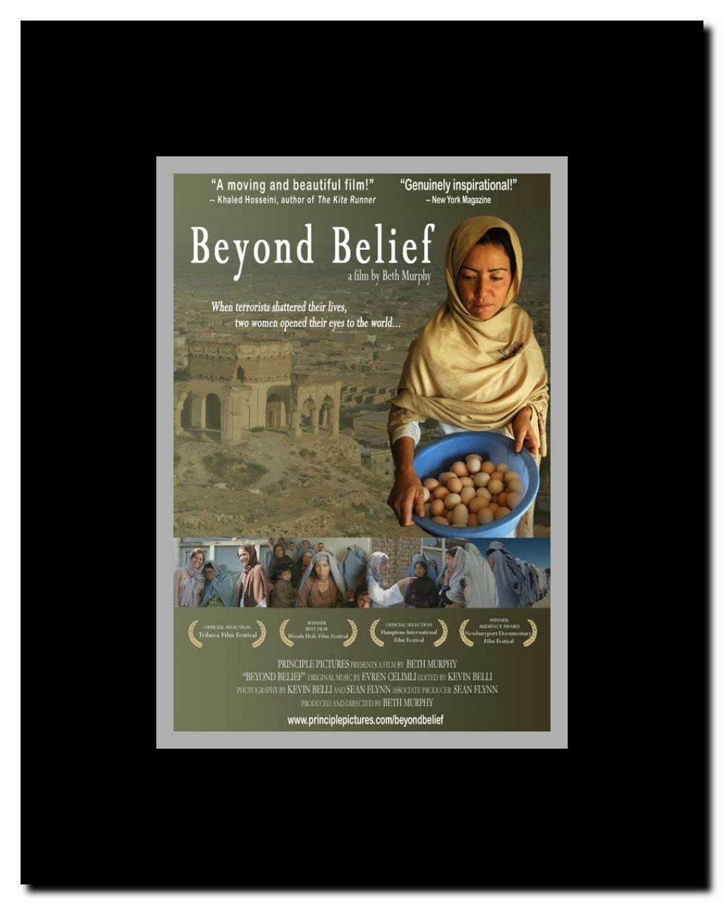 Beyond Belief Framed Movie Poster