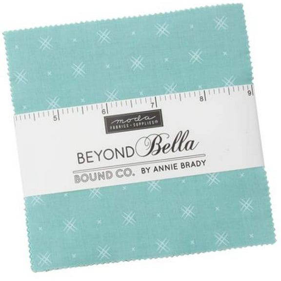 Beyond Bella Charm Pack by Annie Brady; 42 - 5" Precut Fabric Quilt Squares