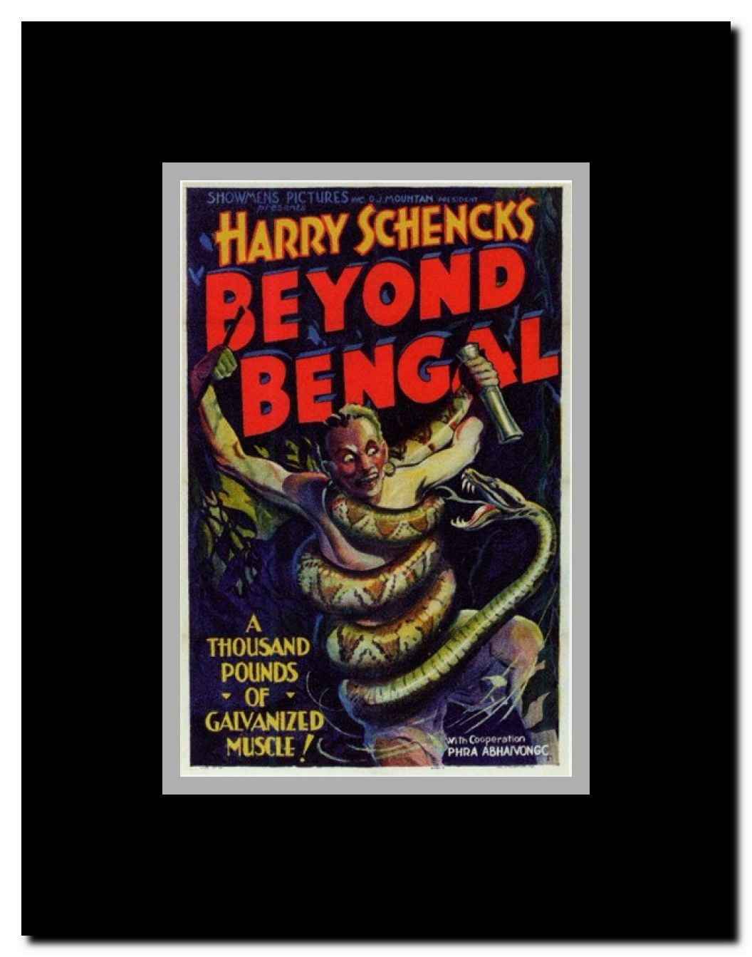 Beyond Bengal Framed Movie Poster