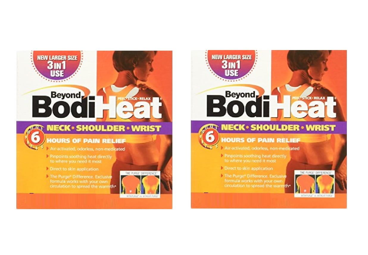 Beyond BodiHeat, Neck, Shoulder, Wrist Heating Pad, 6 Hours of Pain
