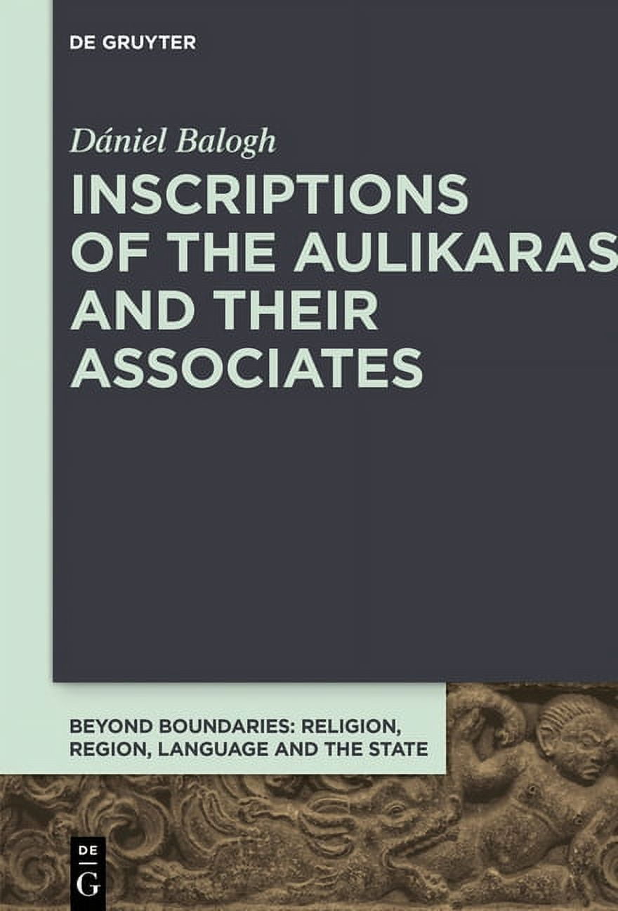 Business Book Inscriptions Examples Beyond Boundaries Inscriptions of the Aulikaras and Their Associates ...