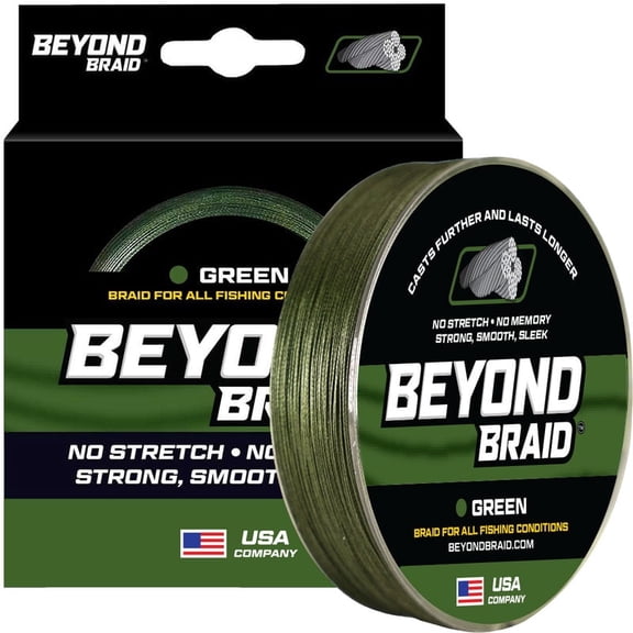 Beyond Braid All Purpose 4X Braid - Green 300 Yard 30LB