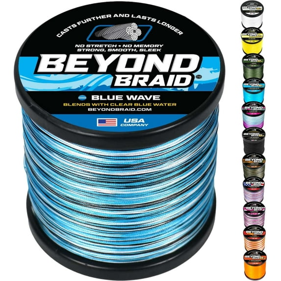 Beyond Braid Blue Wave 2000 yards 20lb