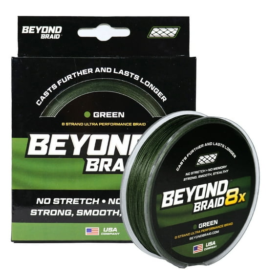 Beyond Braid Braided Fishing Line - Super Strong & Abrasion Resistant
