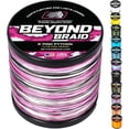 thumbnail image 1 of Beyond Braid Pink Python 500 Yards 80LB, 1 of 14