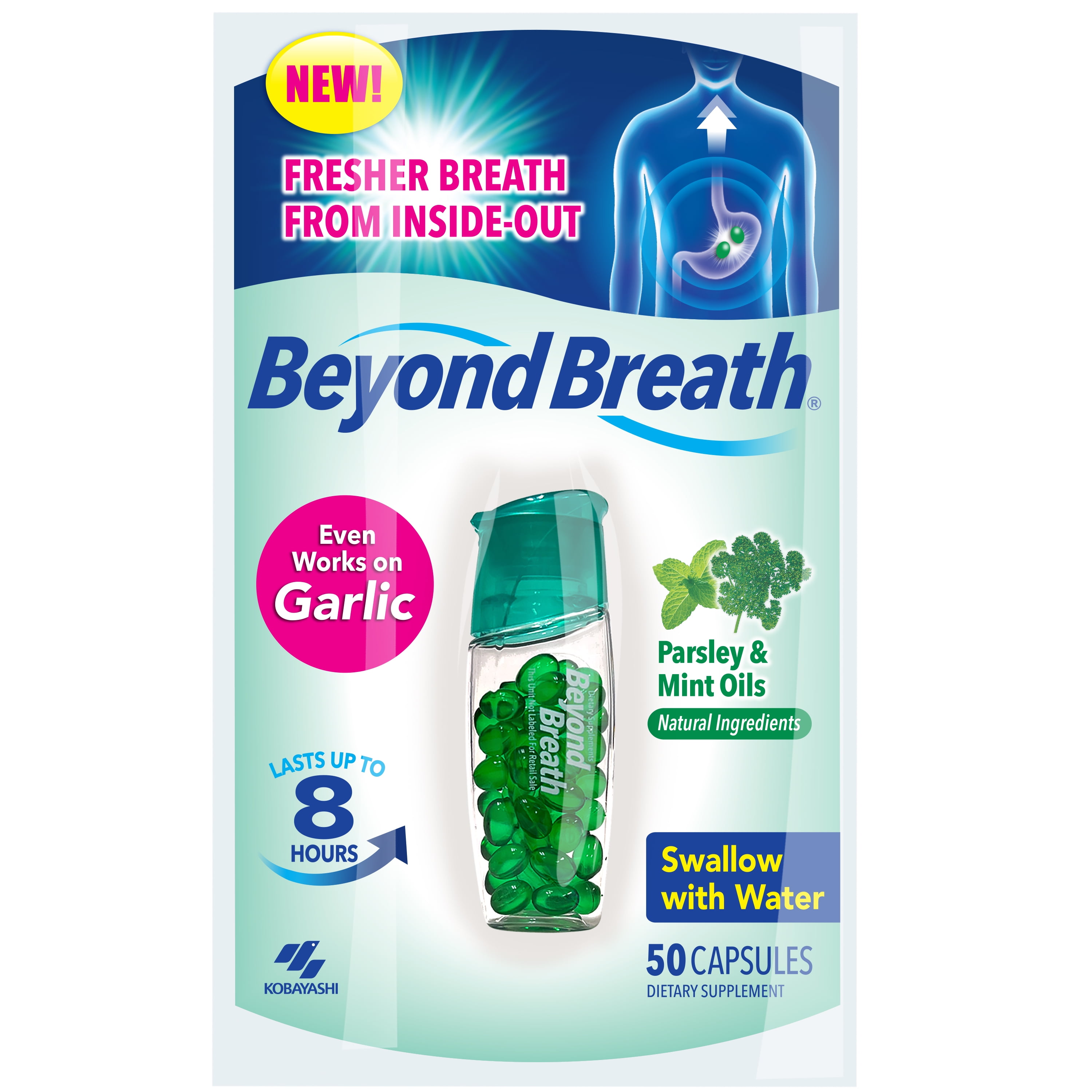Beyond Breath Breath Freshening Capsules, 50 Count