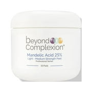 Beyond Complexion 25% Mandelic Acid Peel Pads for Face - 50 PADS