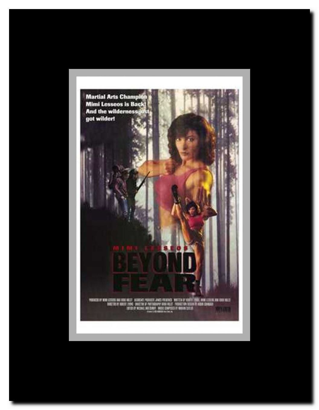Beyond Fear Framed Movie Poster
