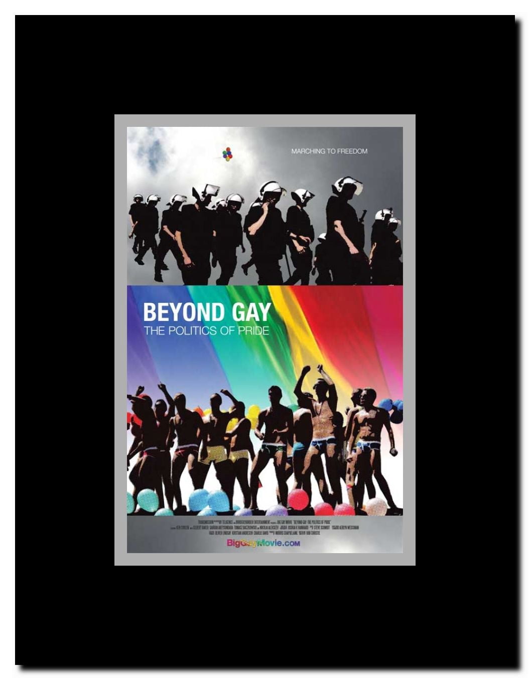 Beyond Gay: The Politics of Pride Framed Movie Poster